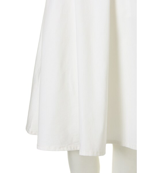 merry jenny（メリージェニー）の「ポケットMフレアスカート（スカート・レディース・オフホワイト/インディゴ・S/M）」の15枚目の写真