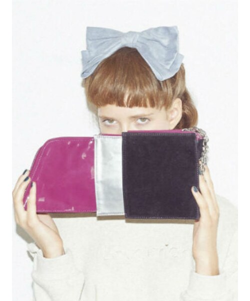 merry jenny（メリージェニー）の「【goods】Lip stickBAG（バッグ・レディース・レッド/パープル・F）」の4枚目の写真