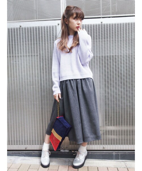 merry jenny（メリージェニー）の「【goods】Lip stickBAG（バッグ・レディース・レッド/パープル・F）」の3枚目の写真