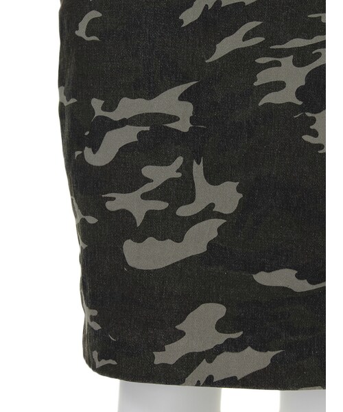 MURUA（ムルーア）の「【CASUAL】バックポケットミドルタイトスカート（スカート・レディース・ブラック/ミックス・S/M）」の9枚目の写真