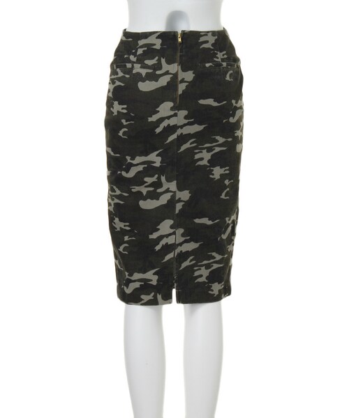 MURUA（ムルーア）の「【CASUAL】バックポケットミドルタイトスカート（スカート・レディース・ブラック/ミックス・S/M）」の5枚目の写真