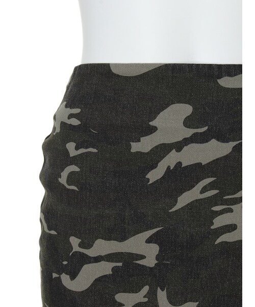 MURUA（ムルーア）の「【CASUAL】バックポケットミドルタイトスカート（スカート・レディース・ブラック/ミックス・S/M）」の6枚目の写真