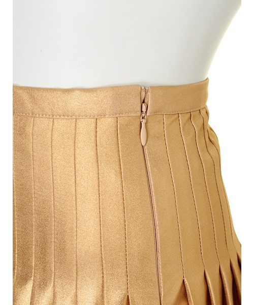 MURUA（ムルーア）の「【MODE】シャイニープリーツスカート（スカート・レディース・ブラック/シルバー/ゴールド・1/2）」の10枚目の写真