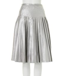 MURUA | 【MODE】シャイニープリーツスカート(スカート)