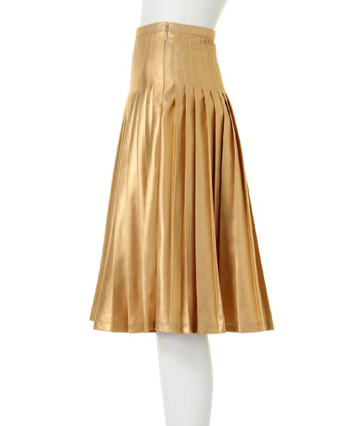 MURUA（ムルーア）の「【MODE】シャイニープリーツスカート（スカート・レディース・ブラック/シルバー/ゴールド・1/2）」の7枚目の写真