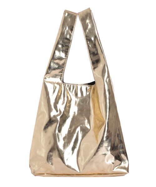 MURUA（ムルーア）の「【MODE】メタリックBAG（バッグ・レディース・シルバー/ゴールド・F）」の8枚目の写真