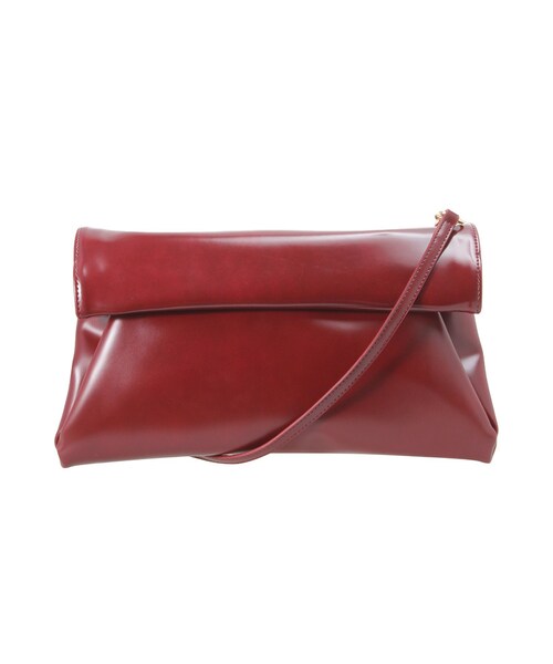 MURUA（ムルーア）の「【DRESS】プレーンBASICクラッチBAG（バッグ・レディース・ブラック/レッド/ベージュ・F）」の3枚目の写真