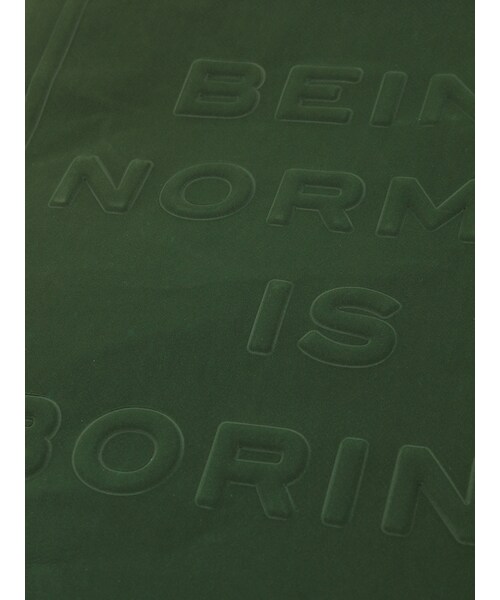 MURUA（ムルーア）の「【CASUAL】フェイクレザーロゴトートBAG（バッグ・レディース・ホワイト/ブラック/グリーン・F）」の8枚目の写真