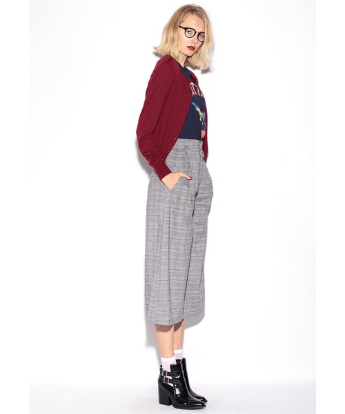 MURUA（ムルーア）の「【CASUAL】ワイドポインテッドブーツ（シューズ・レディース・ブラック/ボルドー・35/36/37）」の7枚目の写真