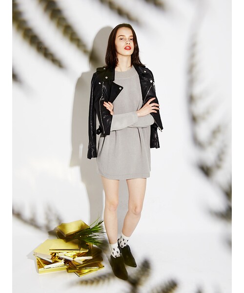 MURUA（ムルーア）の「【CASUAL】メタルミドルブーツ（シューズ・レディース・ブラック/ベージュ/ゴールド・35/36/37）」の11枚目の写真