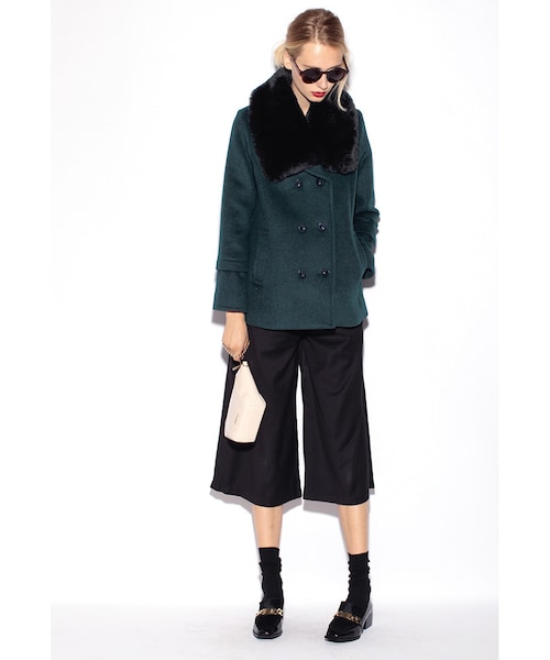 MURUA（ムルーア）の「【FEMININE】メタルスクエアローファー（シューズ・レディース・ブラック/ボルドー/ミックス・35/36/37）」の11枚目の写真