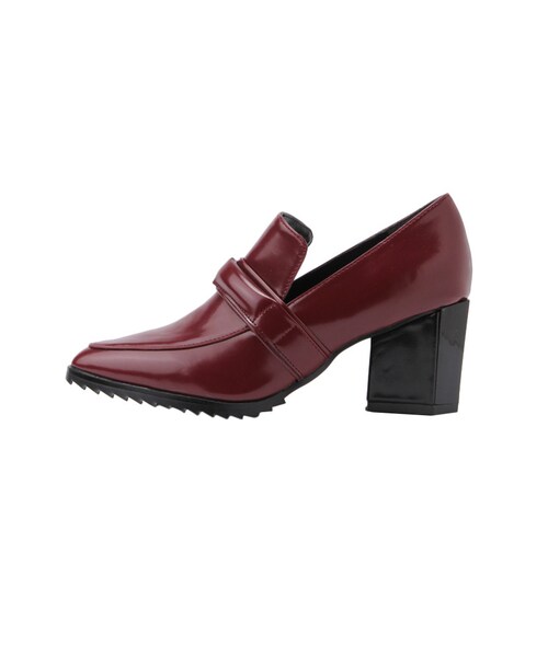 MURUA（ムルーア）の「【FEMININE】LADYローファー（シューズ・レディース・ブラック/ボルドー/キャメル/ミックス/ダークミックス・35/36/37）」の4枚目の写真