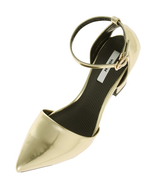 MURUA（ムルーア）の「【FEMININE】カバーベルトパンプス（シューズ・レディース・ホワイト/ブラック/イエロー/ゴールド）」の16枚目の写真