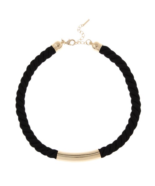 MURUA（ムルーア）の「【MODE】スピンドルネックレス（アクセサリー・レディース・ホワイト/ブラック・F）」の2枚目の写真