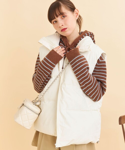 【DIOR】お洒落♡ノースリーブ ダウンジャケット 210.jpg
