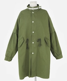 DHOLIC | ネックレースミリタリージャケット(ミリタリージャケット)