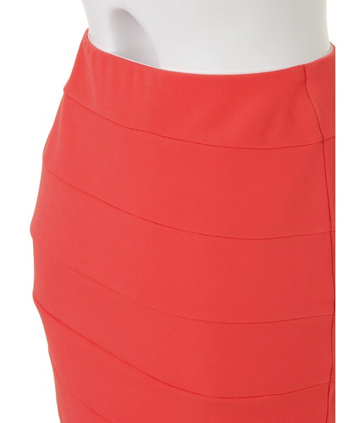 RESEXXY（リゼクシー）の「Springシャイニータックタイトスカート​（スカート・レディース・ホワイト/ブラック/オレンジ/ブルー・F）」の10枚目の写真