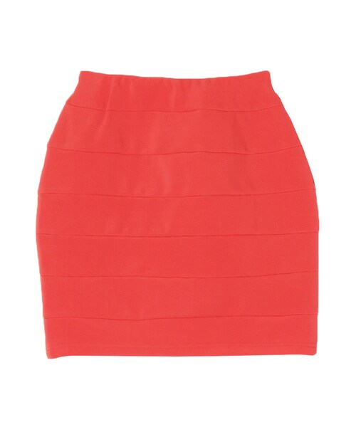 RESEXXY（リゼクシー）の「Springシャイニータックタイトスカート​（スカート・レディース・ホワイト/ブラック/オレンジ/ブルー・F）」の12枚目の写真