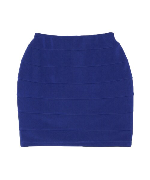 RESEXXY（リゼクシー）の「Springシャイニータックタイトスカート​（スカート・レディース・ホワイト/ブラック/オレンジ/ブルー・F）」の3枚目の写真