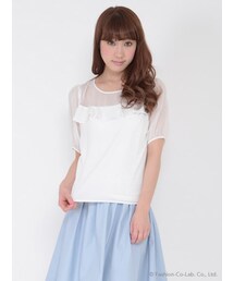 TITTY&CO. | フリルシアーTOPS(トップス)