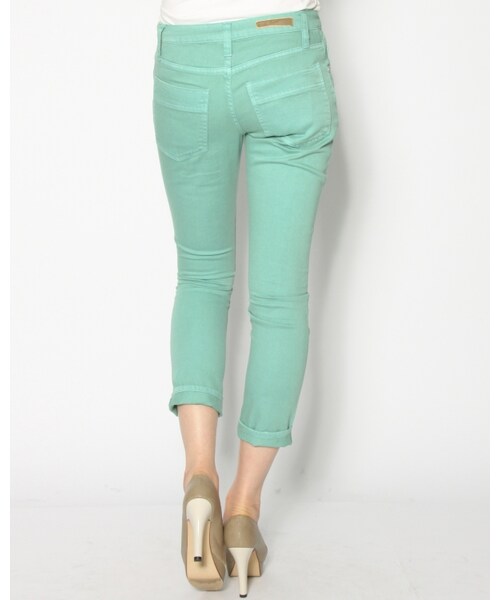 VICKY（ビッキー）の「カラーBOYSリペアパンツ（パンツ・レディース・ピンク/イエロー/グリーン・SS/S/M）」の4枚目の写真