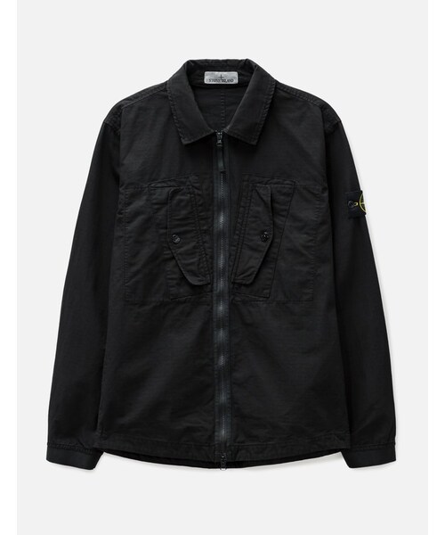 STONE ISLAND（ストーンアイランド）の「11112 Ripstop Overshirt（その他・メンズ・Black・S/M/L/XL/XXL）」の2枚目の写真
