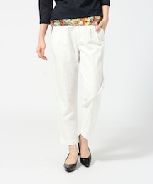 GLOBAL WORK | 【きれいなシルエット】メンアサテーパードパンツ(パンツ)