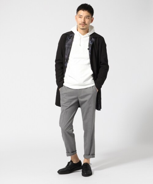 GLOBAL WORK（グローバルワーク）の「リバーシブルステンカラーコート（ジャケット/アウター・メンズ・ブラック09/ベージュ52/ネイビー88・Ｍ/Ｌ）」の5枚目の写真