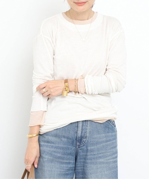 新品タグ付き Deuxieme Classe gee-whiz Tシャツ 天竺 Deuxieme Classe（ドゥーズィエムクラス）の「gee-whiz Tシャツ