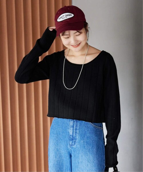 SLOBE IENA（スローブイエナ）の「echecsリブニット（）」 - WEAR