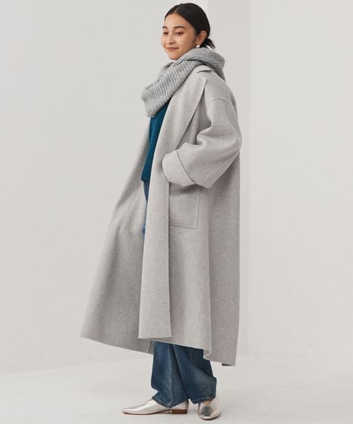 美品・未着用　バビロン　ダブルフェイスロングコート BABYLONE（バビロン）の「ダブルフェイスロングコート（）」 - WEAR
