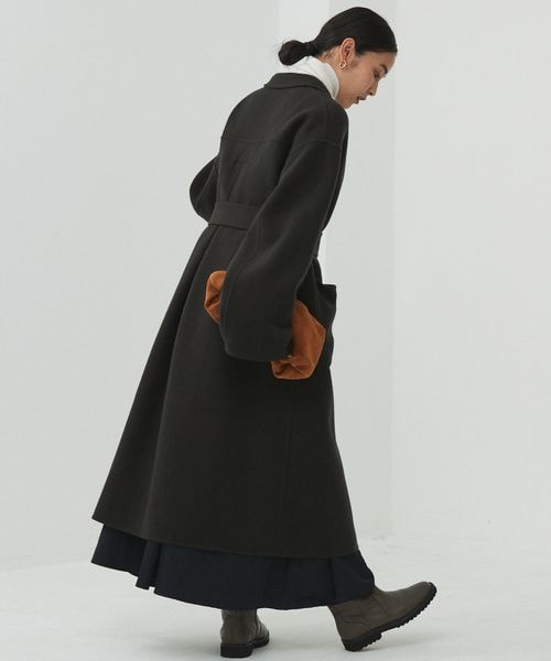 BABYLONE（バビロン）の「ダブルフェイスロングコート（）」 - WEAR