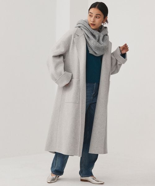 BABYLONE（バビロン）の「ダブルフェイスロングコート（）」 - WEAR
