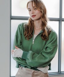 FOREVER 21（フォーエバー トゥエンティーワン）の「ハーフジップフーディー（その他・レディース）」