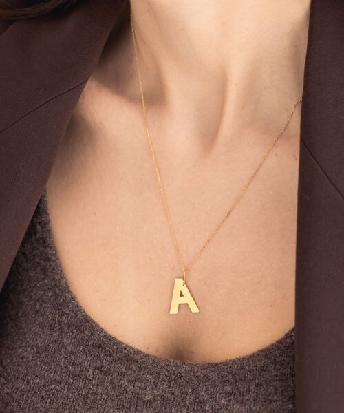 PAS TIERRA（パティエラ）の「イニシャルネックレス（）」 - WEAR