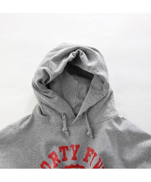 45R トップベア裏毛のフーディ 45rpm 45R（フォーティファイブアール）の「トップベア裏毛のフーディ