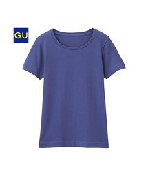 GU | クルーネックＴ（半袖）(アンダーウェア)