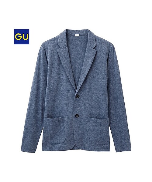 GU(ジーユー)の「(GU)ライトカットソージャケット(長袖)A(MEN ⁄ アウター・メンズ・GRAY/NAVY/BLUE/NATURAL/BLACK・XL/L/S/M)」の5枚目の写真