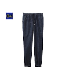 GU | （GU）イージージョガーパンツ（デニム）(パンツ)