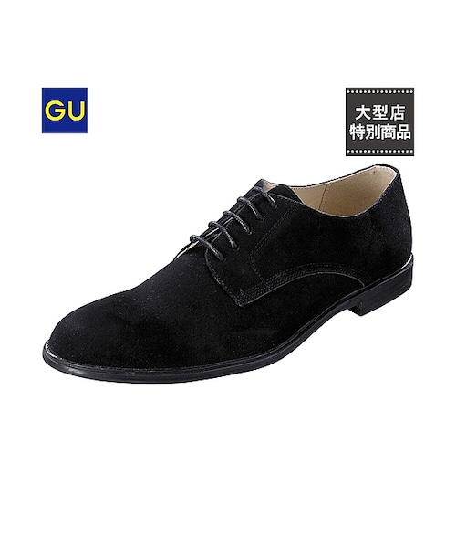 GU（ジーユー）の「（GU）ダービーシューズ（MEN ⁄ シューズ・メンズ・NAVY/BLACK/DARK BROWN・25.0cm/26.0cm/28.0cm/27.0cm）」の2枚目の写真