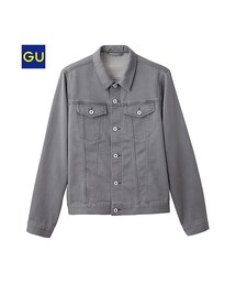 GU | （GU）カットソーデニムショートジャケットＢ(ジャケット/アウター)