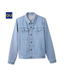 GU | （GU）カットソーデニムショートジャケットＢ(ジャケット/アウター)