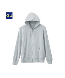 GU | （GU）パイルフルジップパーカ（長袖）(トップス)