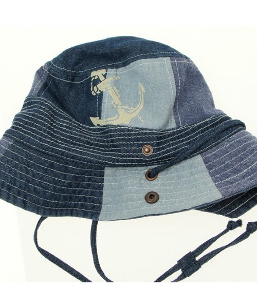 F.O.KIDS（エフオーキッズ）の「テンガロンハット（帽子・キッズ・ブルー/ネイビーブルー・48/50/52/54）」の6枚目の写真