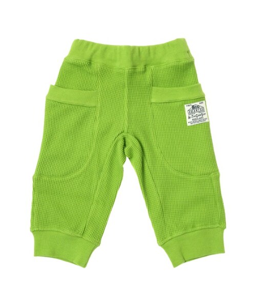 F.O.KIDS（エフオーキッズ）の「【夏！先取り】マチ付カットソーパンツ（パンツ・キッズ・グレー/ピンク/ライム/ターコイズブルー/イエロー・80/90/95/100/110/120/130/140）」の8枚目の写真