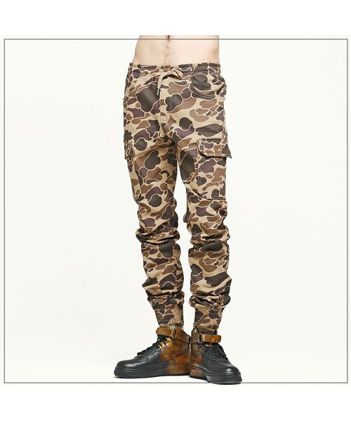 ROMANTIC CROWN（ロマンティッククラウン）の「POCKET JOGGER PANTS CAMO（その他・メンズ・기타）」の3枚目の写真