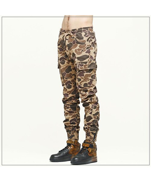 ROMANTIC CROWN（ロマンティッククラウン）の「POCKET JOGGER PANTS CAMO（その他・メンズ・기타）」の4枚目の写真