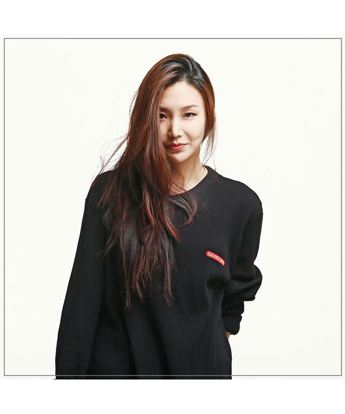 ROMANTIC CROWN（ロマンティッククラウン）の「GOOD LIFE WAFFLE CREWNECK BLK（その他・メンズ・기타）」の5枚目の写真