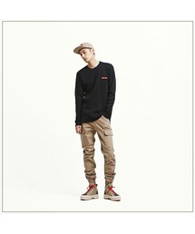 ROMANTIC CROWN | GOOD LIFE WAFFLE CREWNECK BLK(その他)