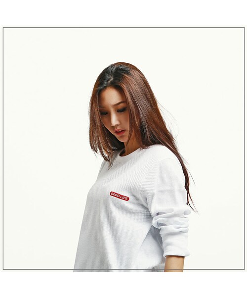 ROMANTIC CROWN（ロマンティッククラウン）の「GOOD LIFE WAFFLE CREWNECK WHT（その他・メンズ・기타）」の5枚目の写真